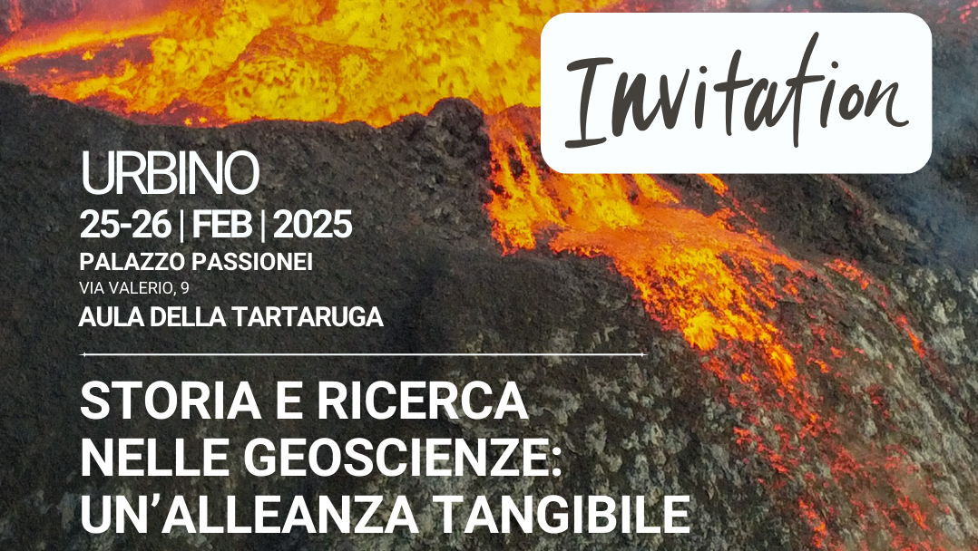 Convegno "Storia e ricerca nelle Geoscienze" a Urbino