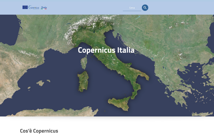 Copernicus.Italia.it: Il Nuovo Portale per l'Osservazione della Terra