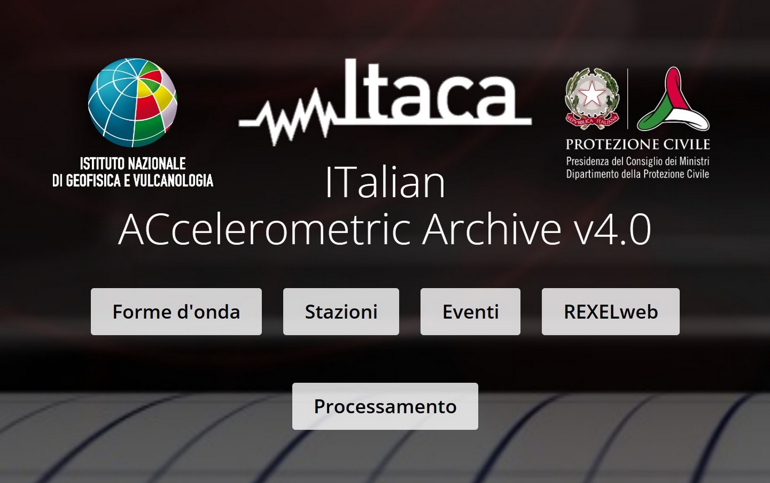 ITACA (ITalian ACcelerometric Archive), online l'aggiornamento alla versione 4.0