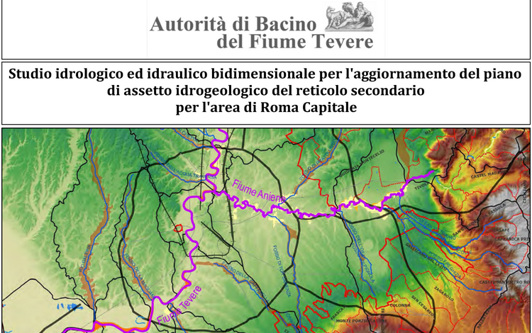 Linee guida per la modellazione idrologica ed idraulica bidimensionale, AdB Fiume Tevere