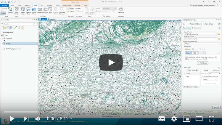 Corso Pratico Arcgis Pro Dalla Cartografia Di Base Al Webgis